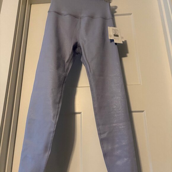 NWT Blue Frost High Shine High-waisted Midi Leggings - Picture 2 of 3